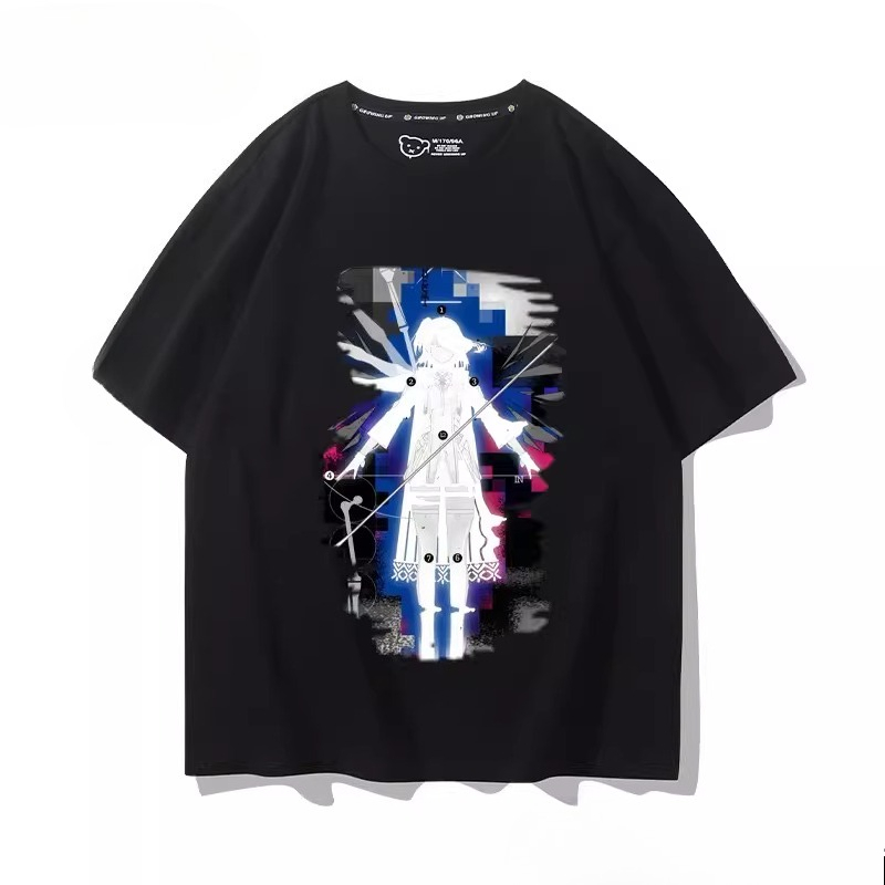 Popular Anime Merchandise - Camisetas con gráficos de Anime Arknights,