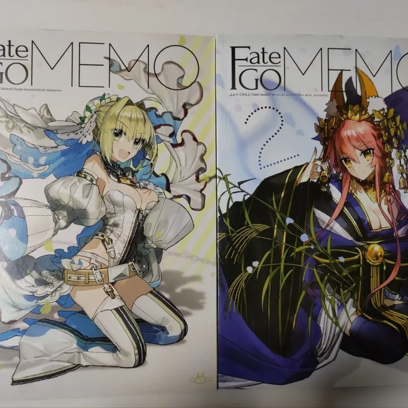 2 libros: Fate GO MEMO 1 y 2.  - Fate Anime Merchandise reseña y precio